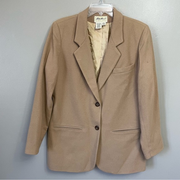 Eddie Bauer Jackets & Blazers - EDDIE BAUER Vintage Wool Blazer women’s Medium Tall classic business casual